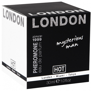 Духи с феромонами Hot London Mysterious Man для мужчин, 30 мл